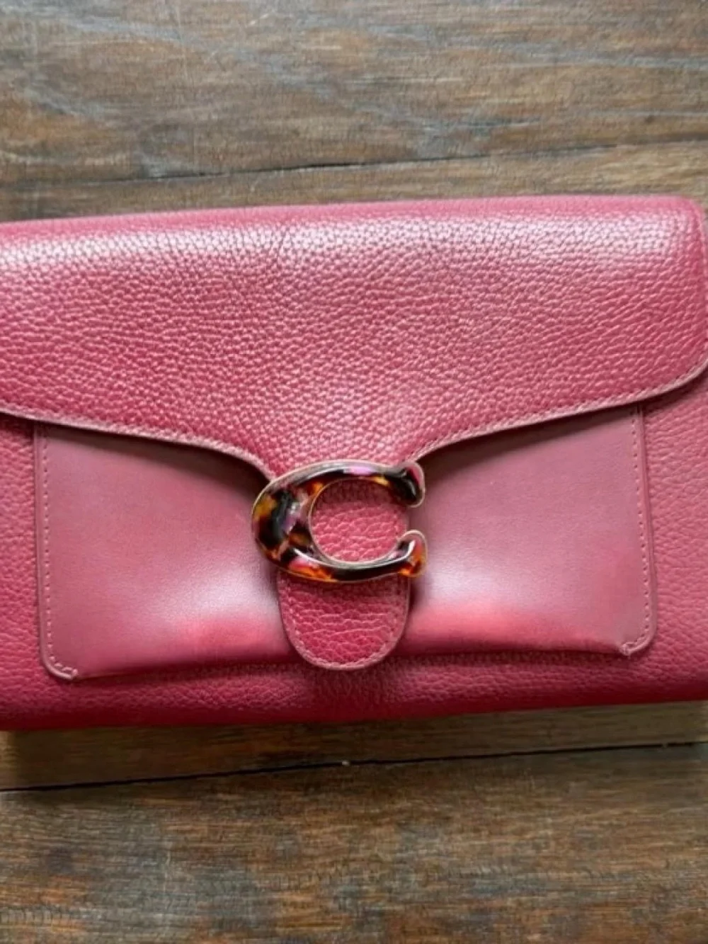 coach tabby burgundy leather